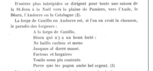 Les forgeurs de Canillo